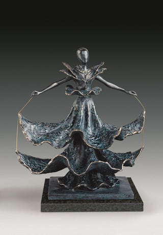 Salvador Dali, Bronze Sculpture, "Dalinian Dancer"