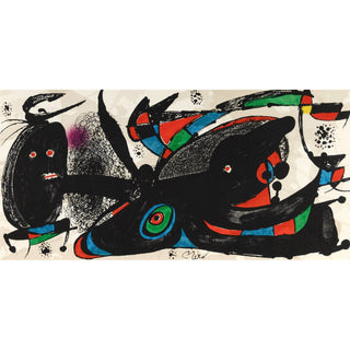 Joan Miro Original Lithograph, Great Britain - from the 'Escultor' suite