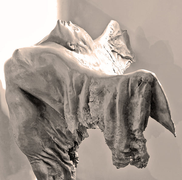 Richard Forbes, Bronze Sculpture, "Nike - Winged Goddess of Victory"