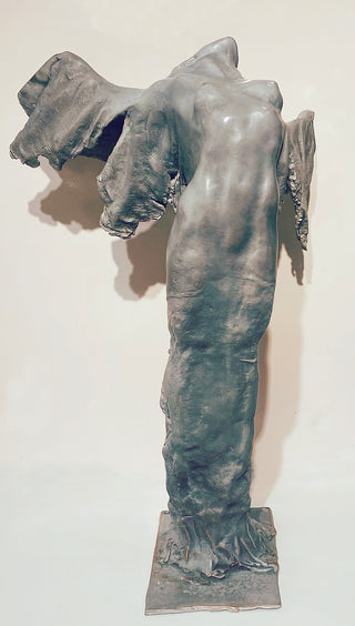 Richard Forbes, Bronze Sculpture, "Nike - Winged Goddess of Victory"