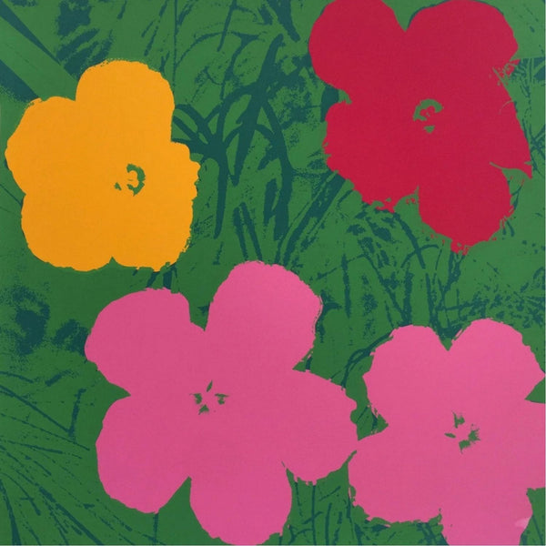 Andy Warhol, Flowers II.68 (after Warhol by Sunday B. Morning)