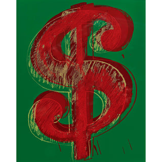 Andy Warhol, Dollar Sign Green (after Warhol by Sunday B. Morning)