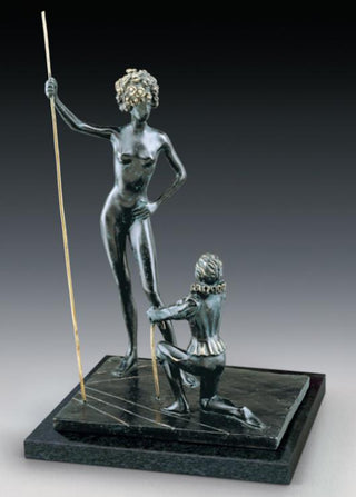 Salvador Dali, Bronze Sculpture, "Homage to Fashion"