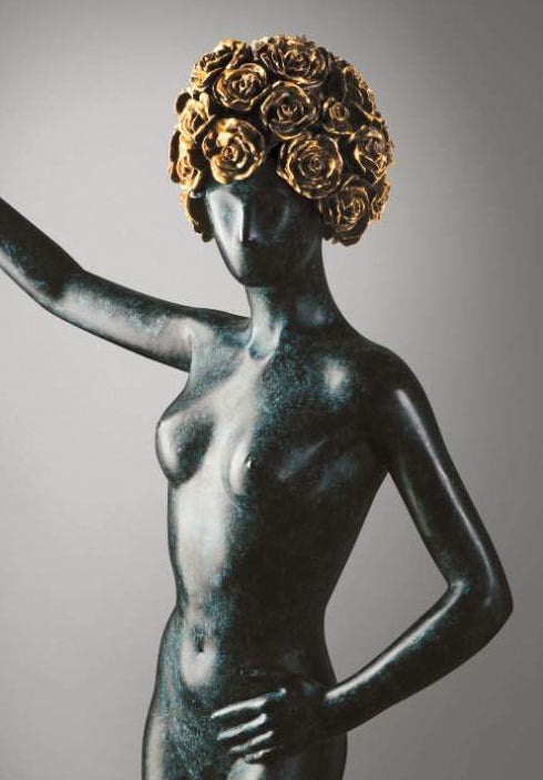 Salvador Dali, Bronze Sculpture, "Homage to Fashion"
