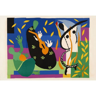 Henri Matisse, Original Lithograph, "La Tristesse du roi"
