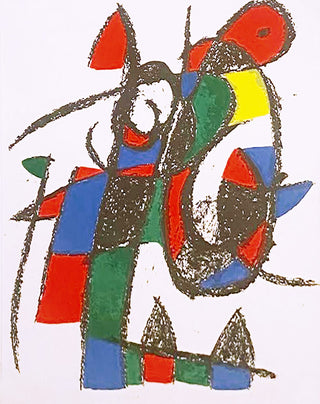 Joan Miro Original Lithograph, "Untitled" - 1975
