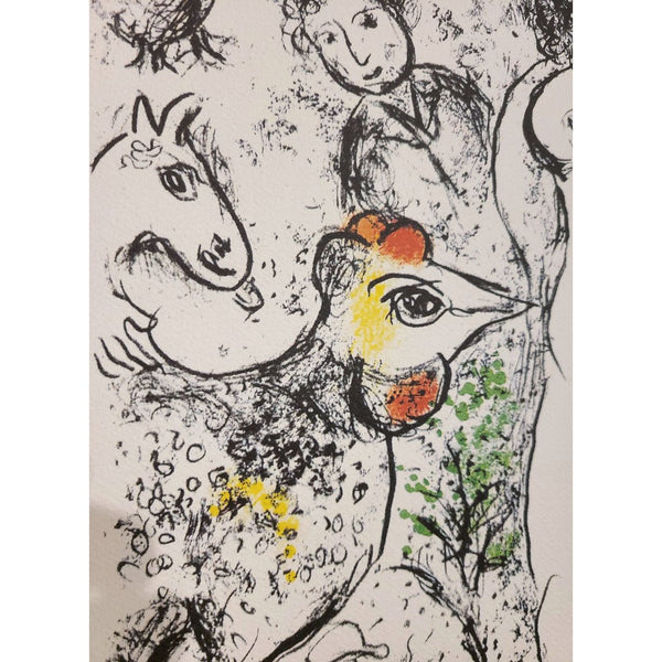 Marc Chagall, Original Lithograph, "Recollections of a Spring"