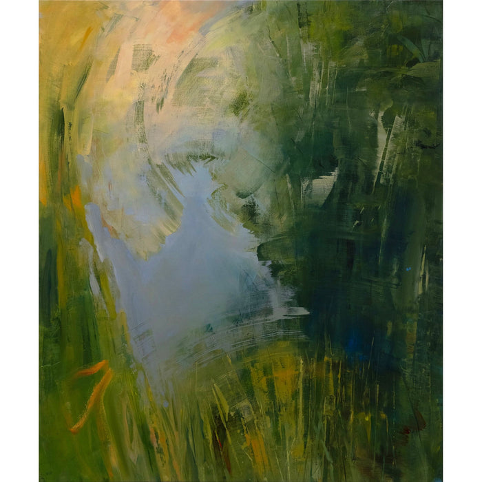 Judit Haber, Pathway, Oil on canvas