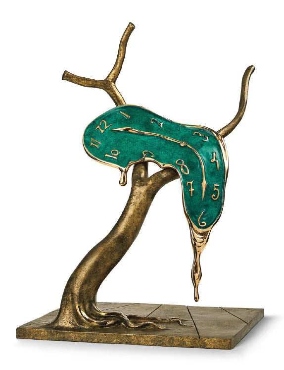 Salvador Dali, Bronze Sculpture, Profile of Time