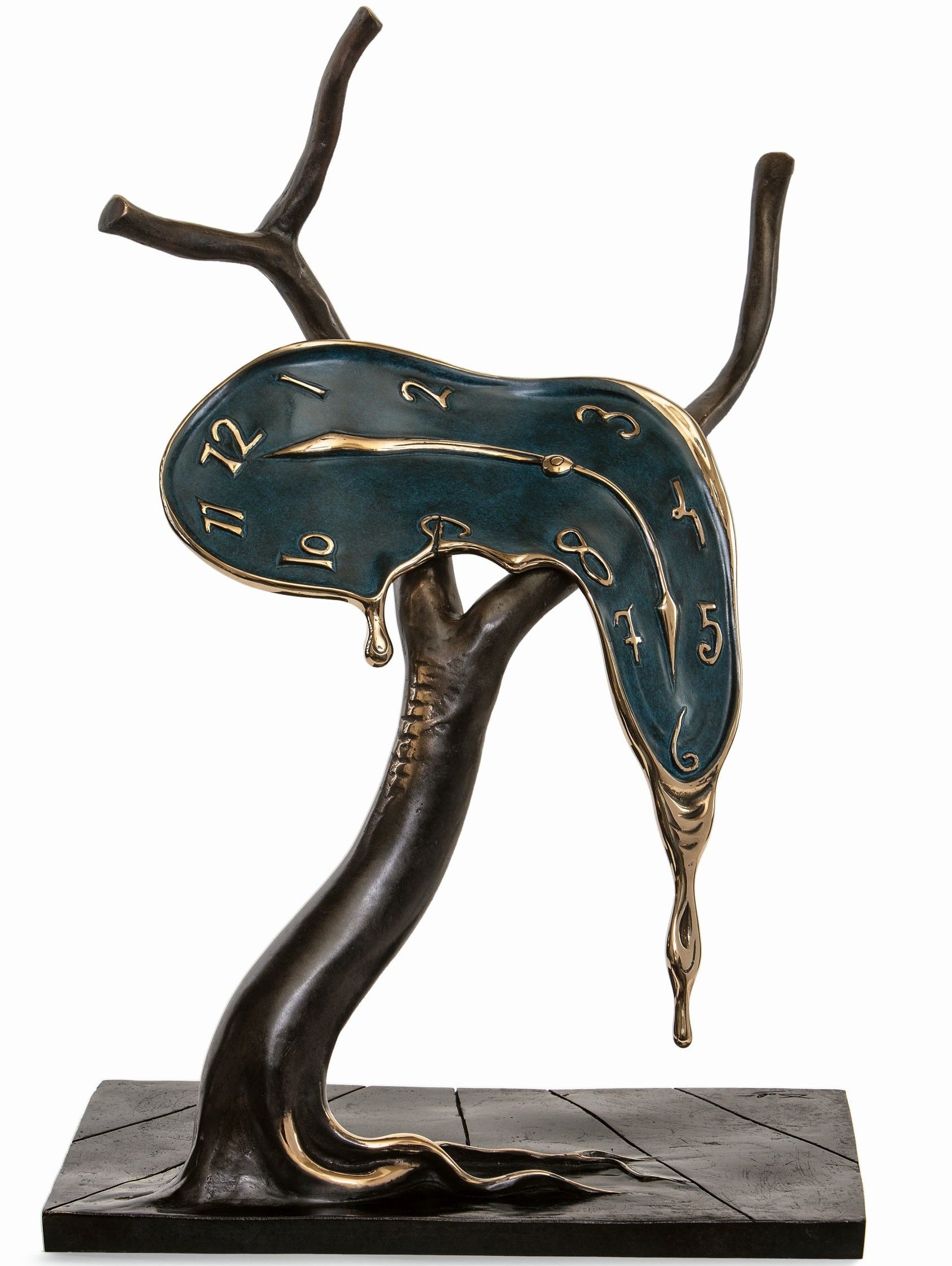 Salvador Dali, Bronze Sculpture, Profile of Time | Chali-Rosso Art
