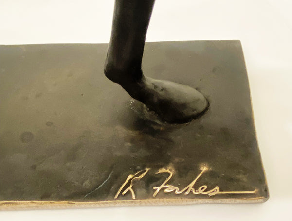 Richard Forbes, Bronze Sculpture, "The Running Horse"
