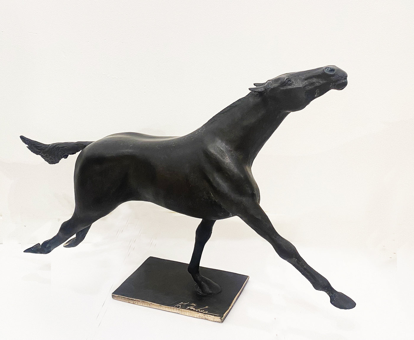 Richard Forbes, Bronze Sculpture, "The Running Horse"