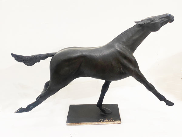 Richard Forbes, Bronze Sculpture, "The Running Horse"