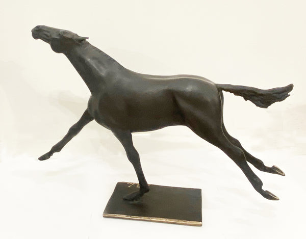 Richard Forbes, Bronze Sculpture, "The Running Horse"