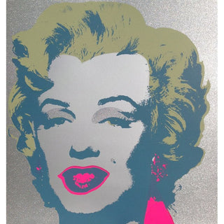 Andy Warhol, Marilyn Monroe with Diamond Dust (after Warhol by Sunday B. Morning)