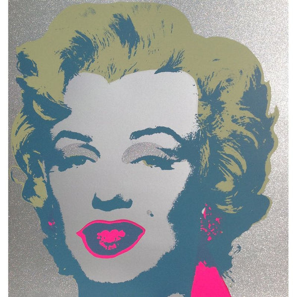Andy Warhol, Marilyn Monroe with Diamond Dust (after Warhol by Sunday B. Morning)