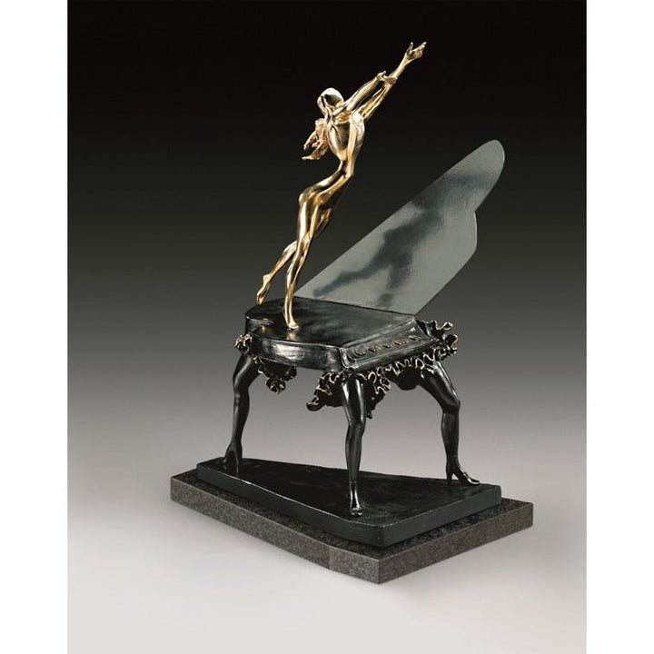 Salvador Dali, Surrealist Piano, bronze sculpture, conceived 1954