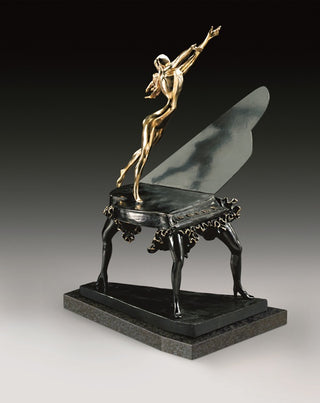 Salvador Dali, Bronze Sculpture, "Surrealist Piano"