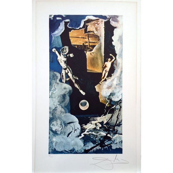 Salvador Dali, Original Lithograph, "The Tower"