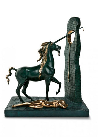 Salvador Dali, Bronze Sculpture, "Unicorn"