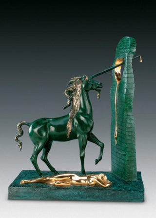 Salvador Dali, Bronze Sculpture, "Unicorn"