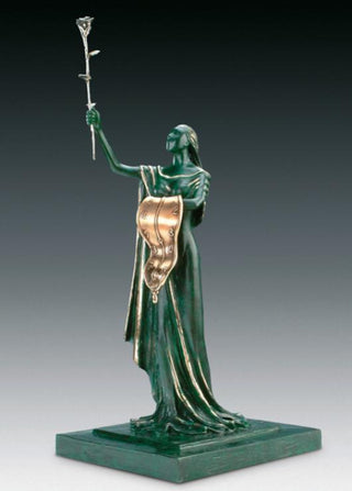 Salvador Dali, Bronze Sculpture, "Woman of Time"