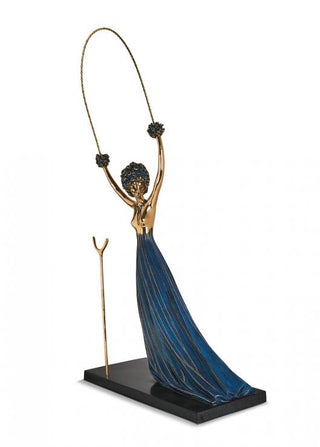 Salvador Dali, Bronze Sculpture, "Alice in Wonderland"