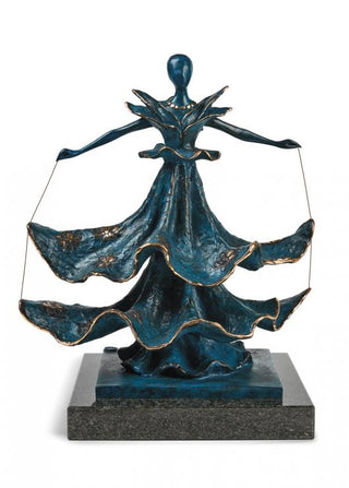 Salvador Dali, Bronze Sculpture, "Dalinian Dancer"