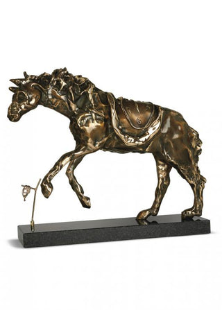 Salvador Dali, Bronze Sculpture, "Horse Saddled with Time"