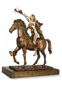 Salvador Dali, Bronze Sculpture, "Lady Godiva with Butterflies"