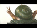 Salvador Dali, Bronze Sculpture, "Snail and the Angel"