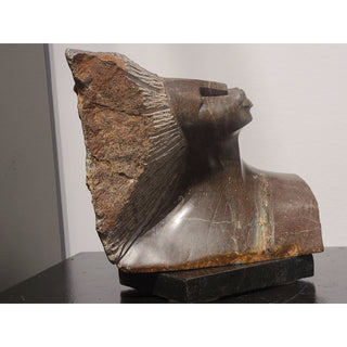 Patrick Sephani, Stone Sculpture, "Thinker"