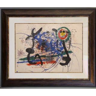 Joan Miro, Original Lithograph, "The Amazon"