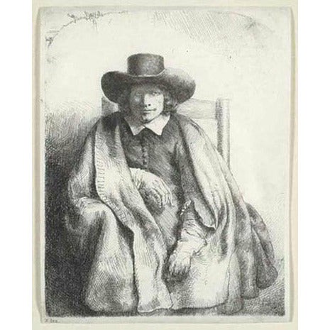 Rembrandt, Clement de Jonghe, Printseller