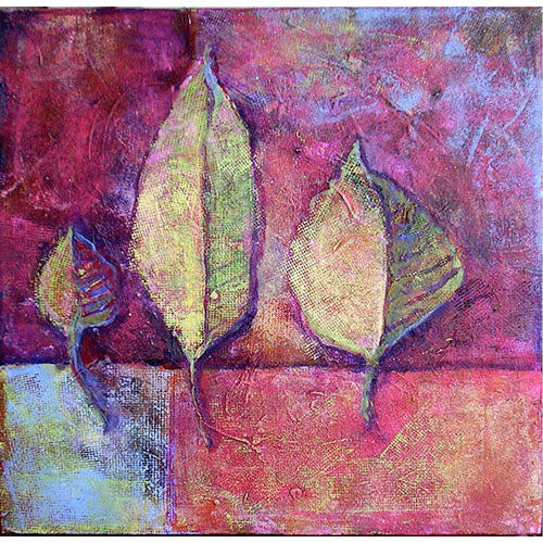 Karen Hollowell, Pink Leaves
