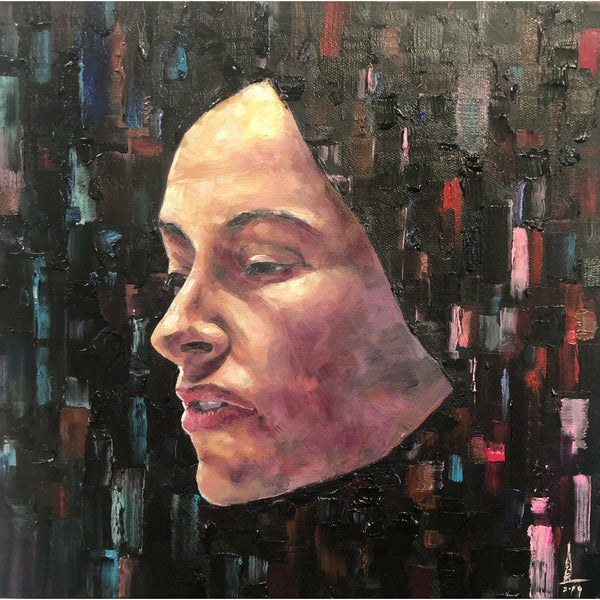 Jace Kim, Lo Siento, Oil on canvas