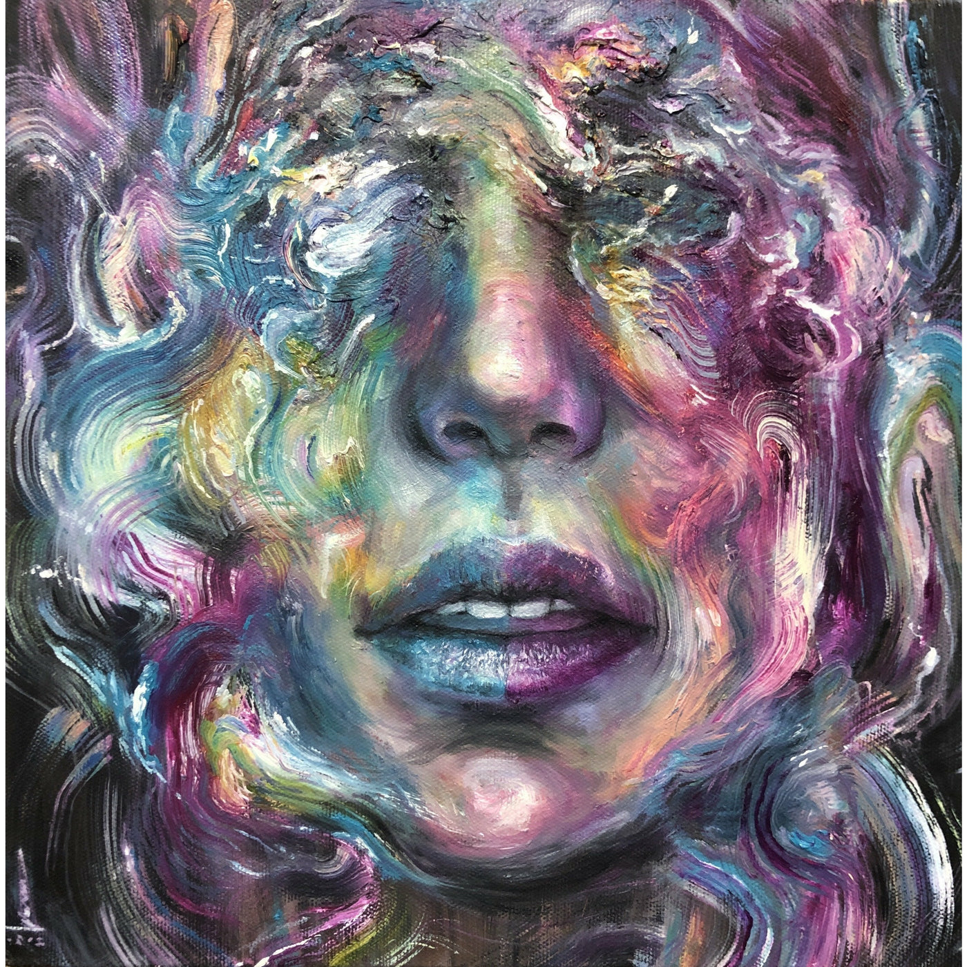 Jace Kim, Speaking in Tongues, Oil on canvas