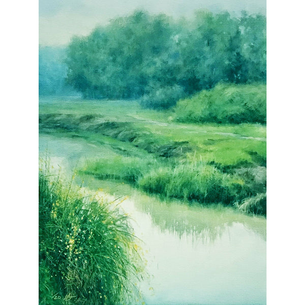 Haitao Yin, Stillness, Giclee on canvas
