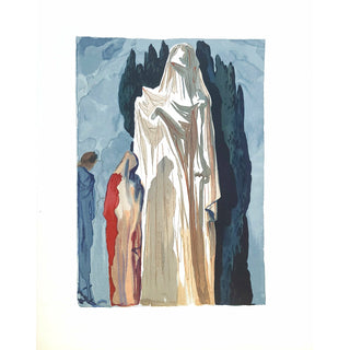 Salvador Dali, Original Wood Engraving, "The Heretics"