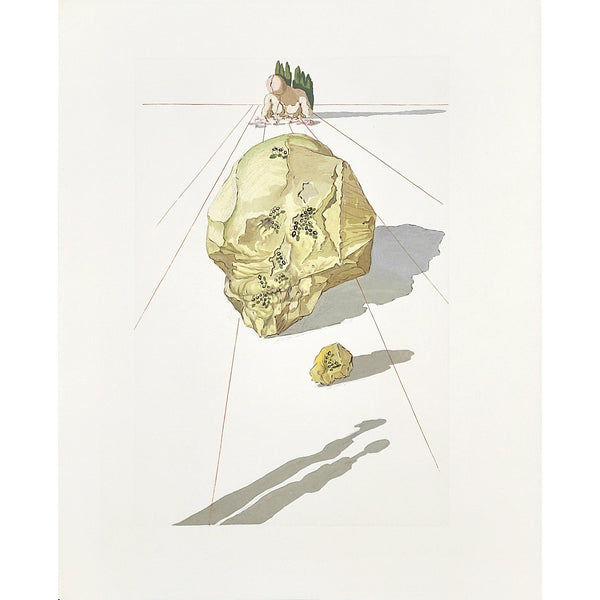 Salvador Dali, Original Wood Engraving, "The Punishment of Hypocrites"
