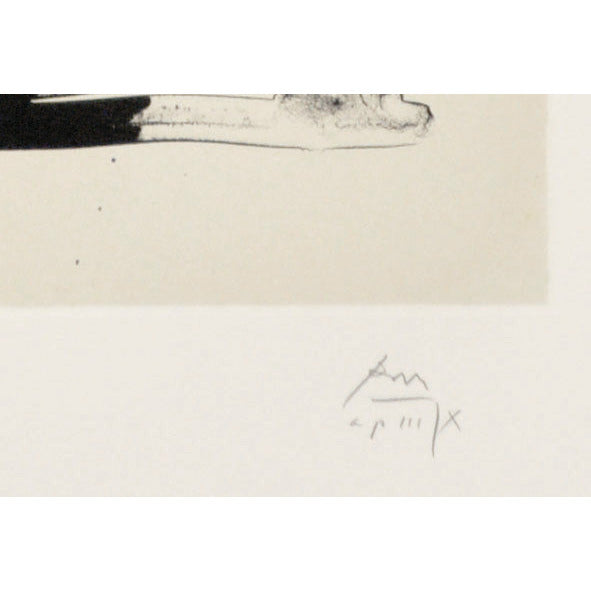 Robert Motherwell, Original Lithograph, "Untitled I"
