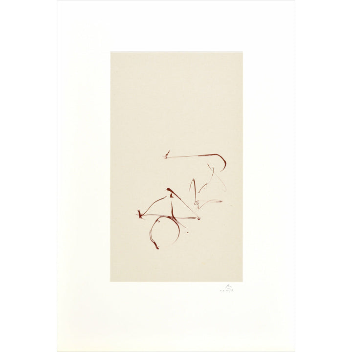 Robert Motherwell, Original Lithograph, "Return"