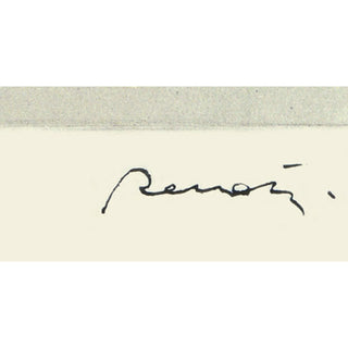 Pierre-Auguste Renoir,  Original Etching, "Le fleuve scamandre" (2nd plate)