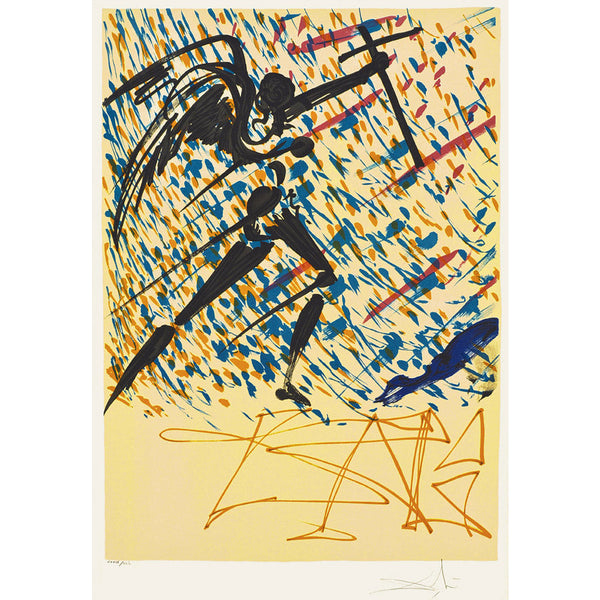 Salvador Dali, Original Lithograph, "L'Esaltazione Mistica"