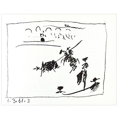Pablo Picasso Original Lithogaph, "La Pique"