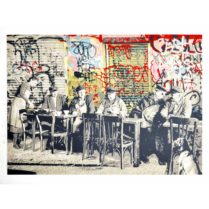 Mr. Brainwash, Original Silkscreen, "Le Bistro"