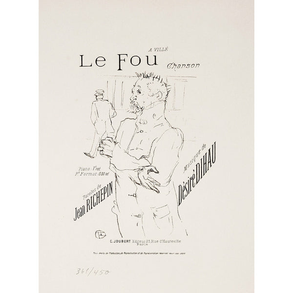 Henri de Toulouse-Lautrec, 14 Lithographs - Complete Album of "Quatorze Lithographies Originales"