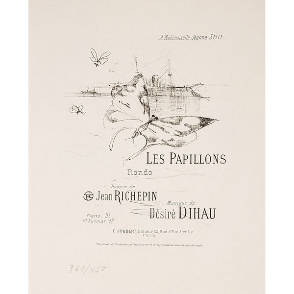 Henri de Toulouse-Lautrec, 14 Lithographs - Complete Album of "Quatorze Lithographies Originales"