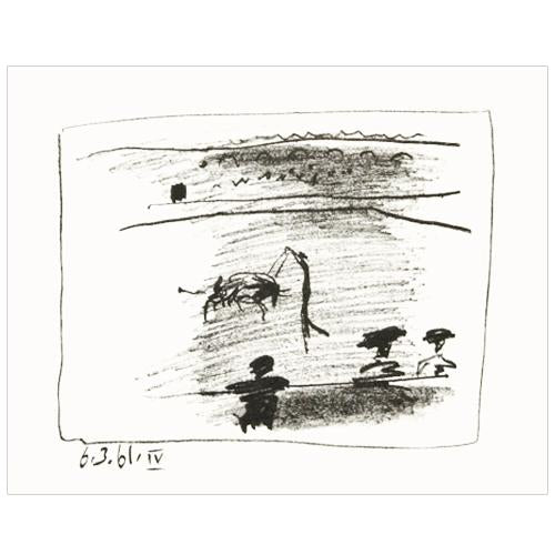 Pablo Picasso Original Lithogaph, "Les Banderilles"
