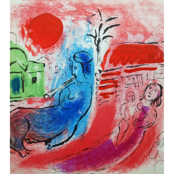 Marc Chagall Original Lithograph, "Maternity with Centaur"